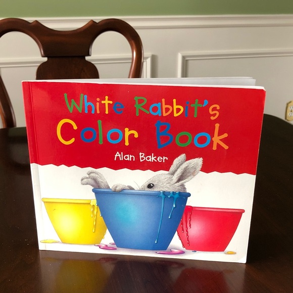 White Rabbit's Color Book by Alan Baker - Picture 1 of 5